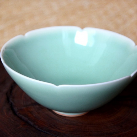 抹茶碗 毛利鎮 馬蝗絆写 青磁茶碗 大名物 茶道具 お稽古道具 ア28