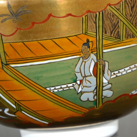 Kinji Genji Monogatari Chawan “Kagerō” 