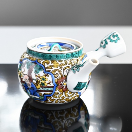 Ko Kutani Style Yokode Kyusu