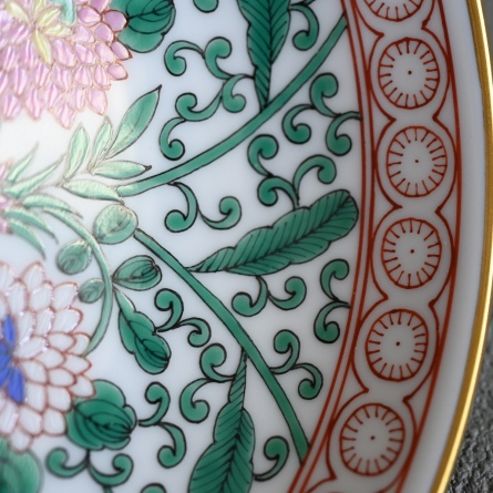 Herend トゥッピーニの薔薇ラージカップ&ソーサー