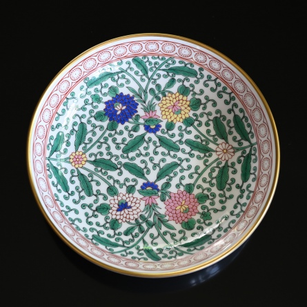 Herend トゥッピーニの薔薇ラージカップ&ソーサー