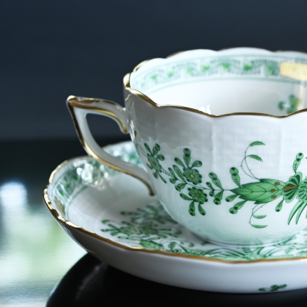 Herend インドの華兼用カップ&ソーサー 茶器＆茶道具 湯呑み