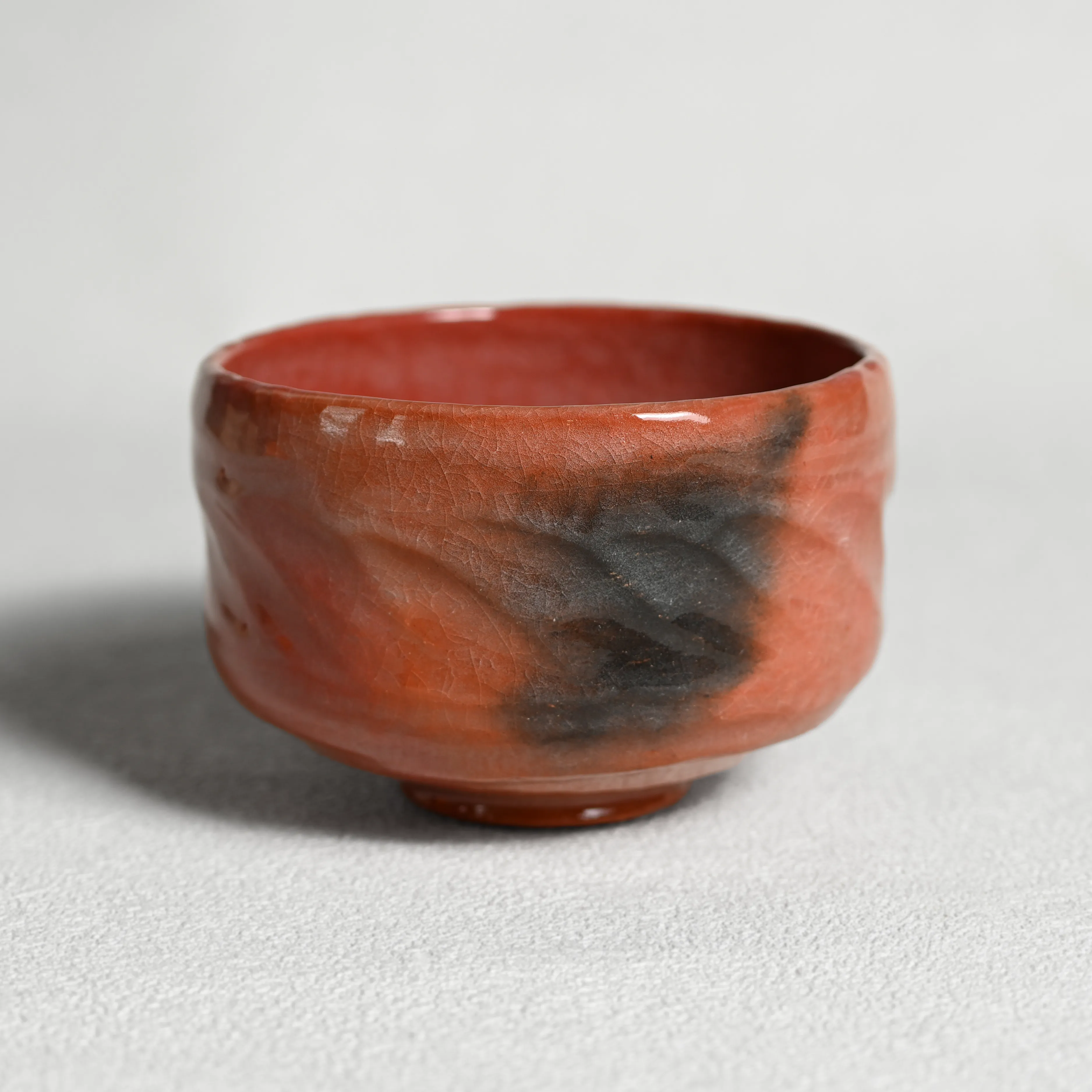 赤楽茶碗 松楽 木箱入 茶器＆茶道具 抹茶碗 - Sazen Tea