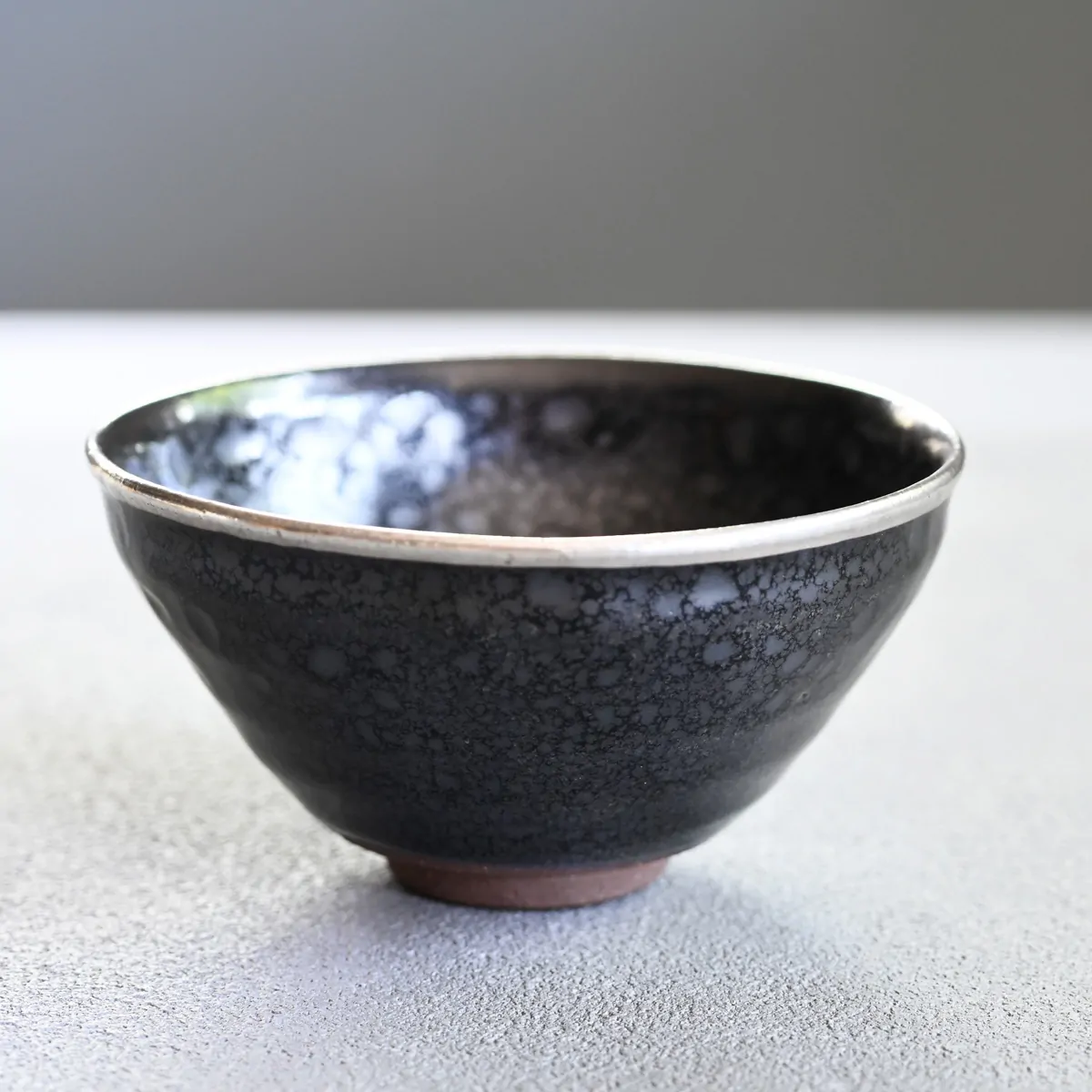 油滴天目茶碗 茶器＆茶道具 抹茶碗 - Sazen Tea