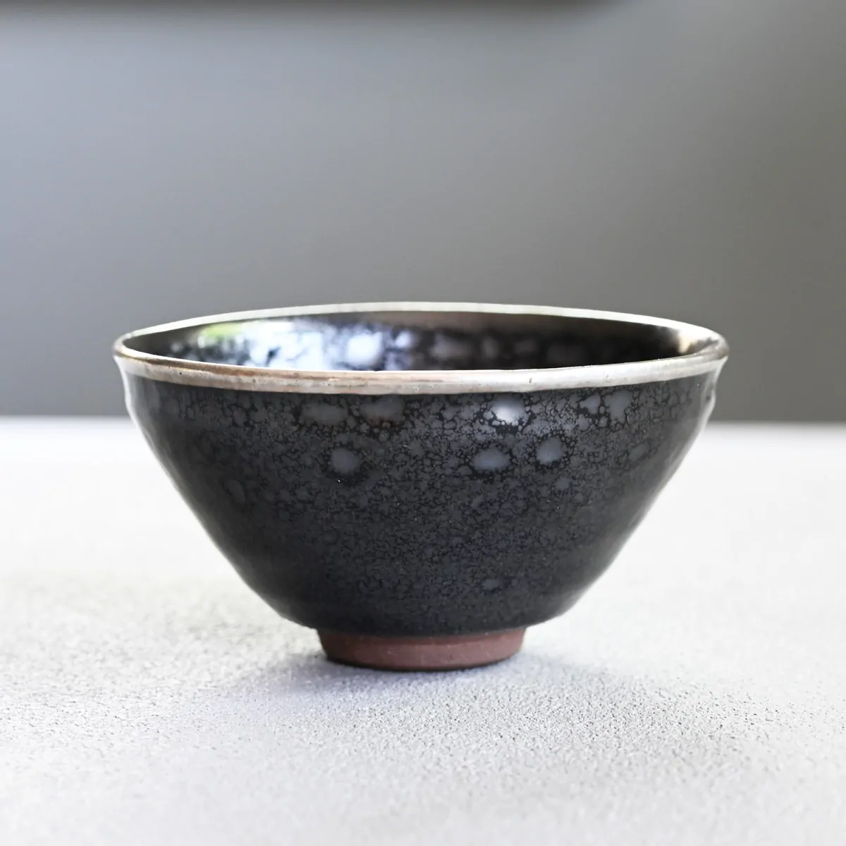 油滴天目茶碗 茶器＆茶道具 抹茶碗 - Sazen Tea