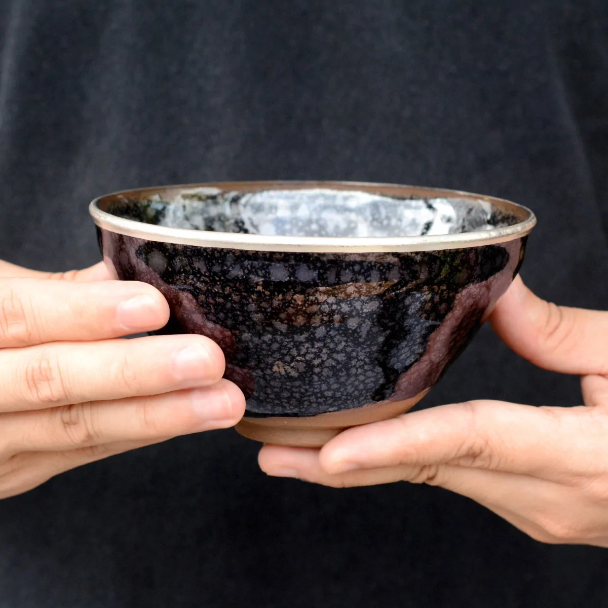 油滴天目茶碗 茶器＆茶道具 抹茶碗 - Sazen Tea