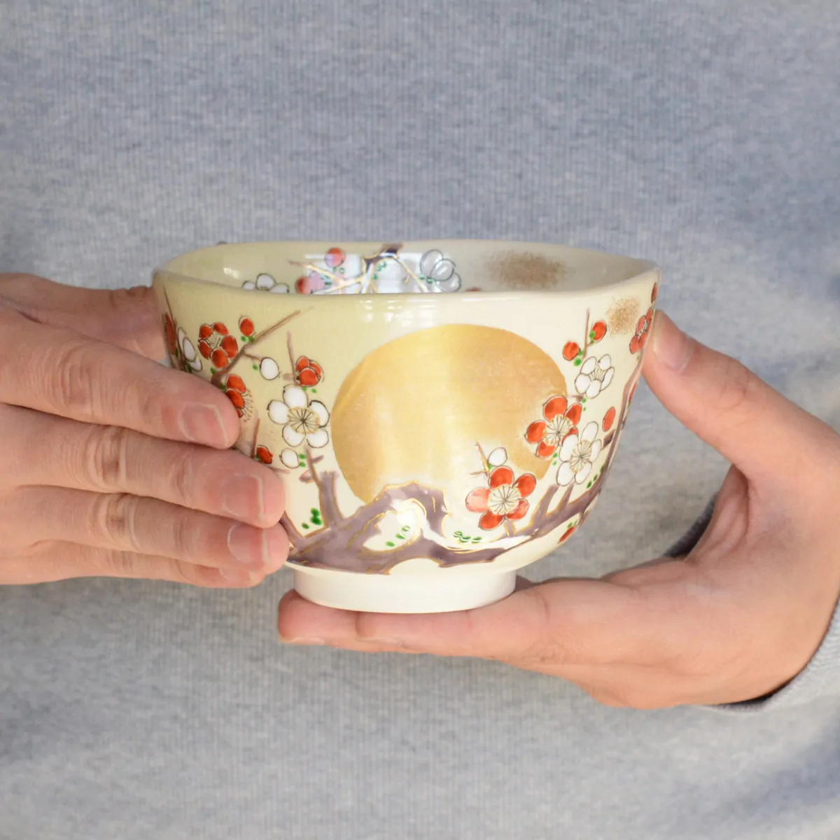 月光梅月茶碗 茶器＆茶道具 抹茶碗 - Sazen Tea