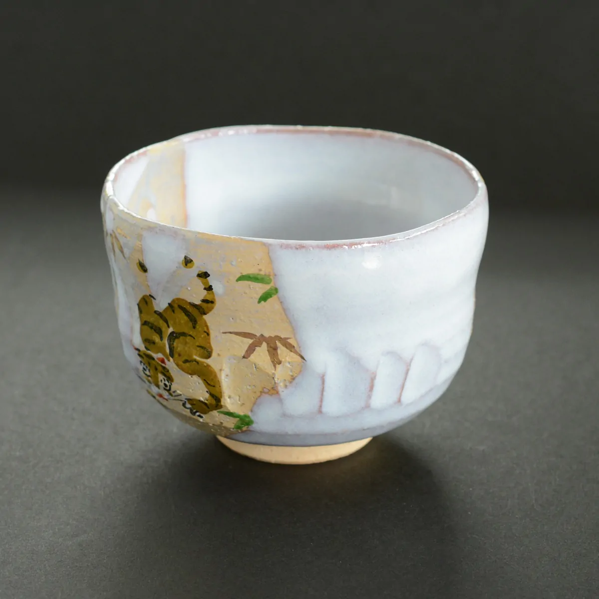 茶碗 掛分け 竹に虎 茶器＆茶道具 抹茶碗 - Sazen Tea