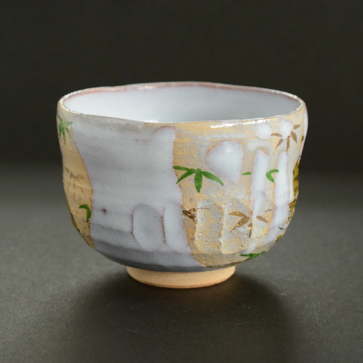 抹茶茶碗 茶碗 掛分け 竹に虎 茶器＆茶道具 抹茶碗 - Sazen Tea