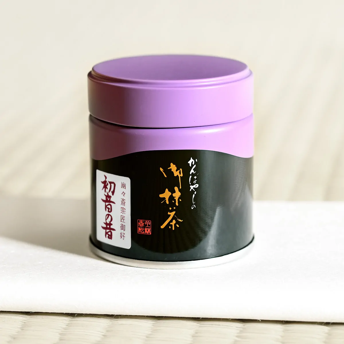 上林春松お茶セット 御濃茶 初音の昔 上林春松本店 宗徧流 - Sazen Tea
