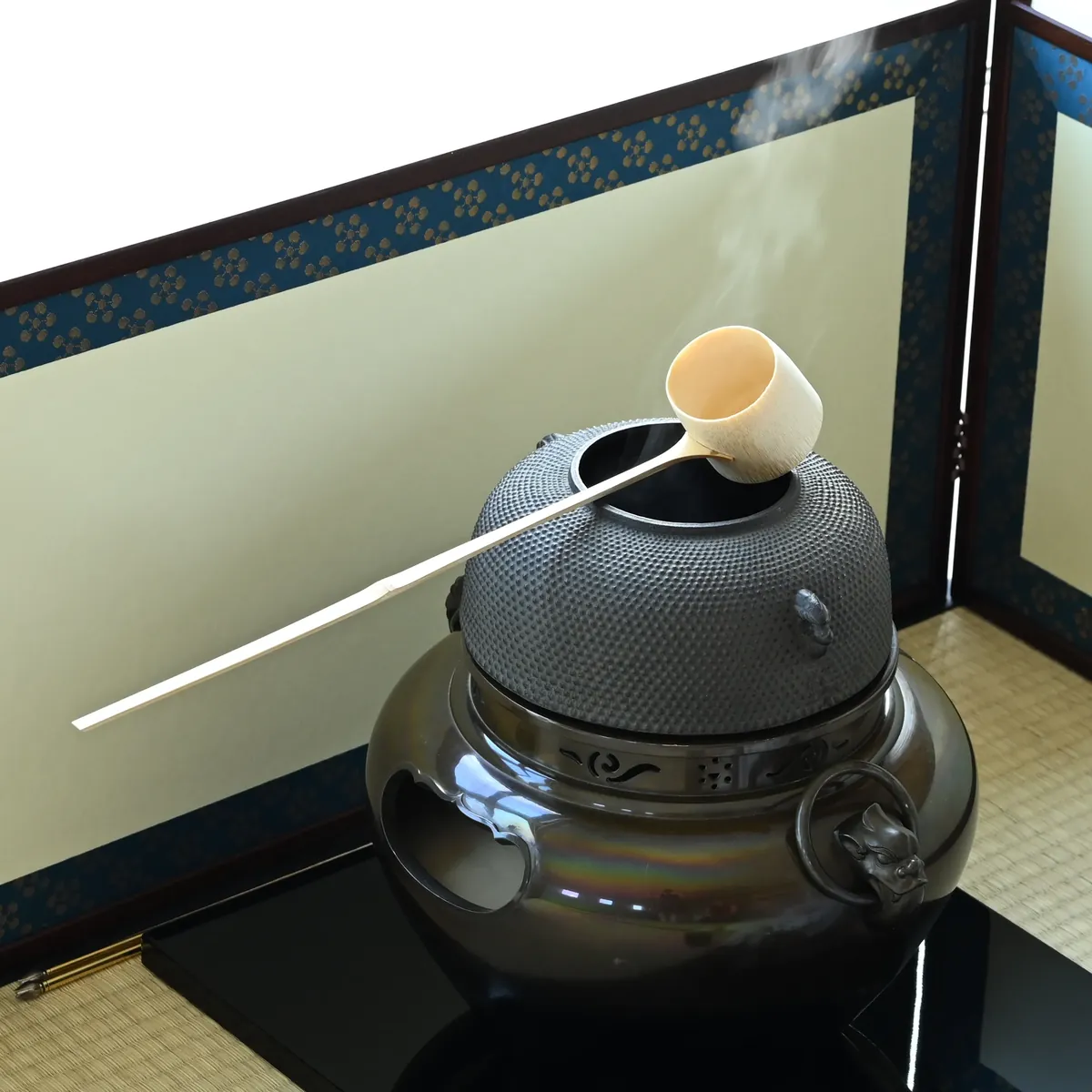 柄杓 名作悠筌 風炉用 茶道具 茶筌 & 茶杓 - Sazen Tea