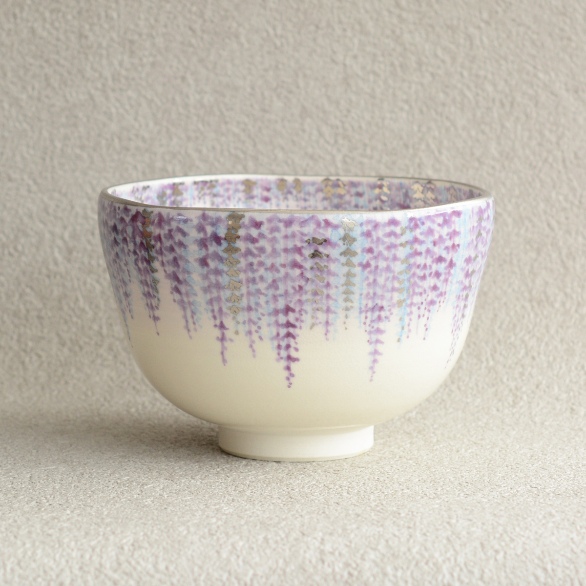 Matcha Japanese Tea Bowl - Wisteria - Shokunin Store