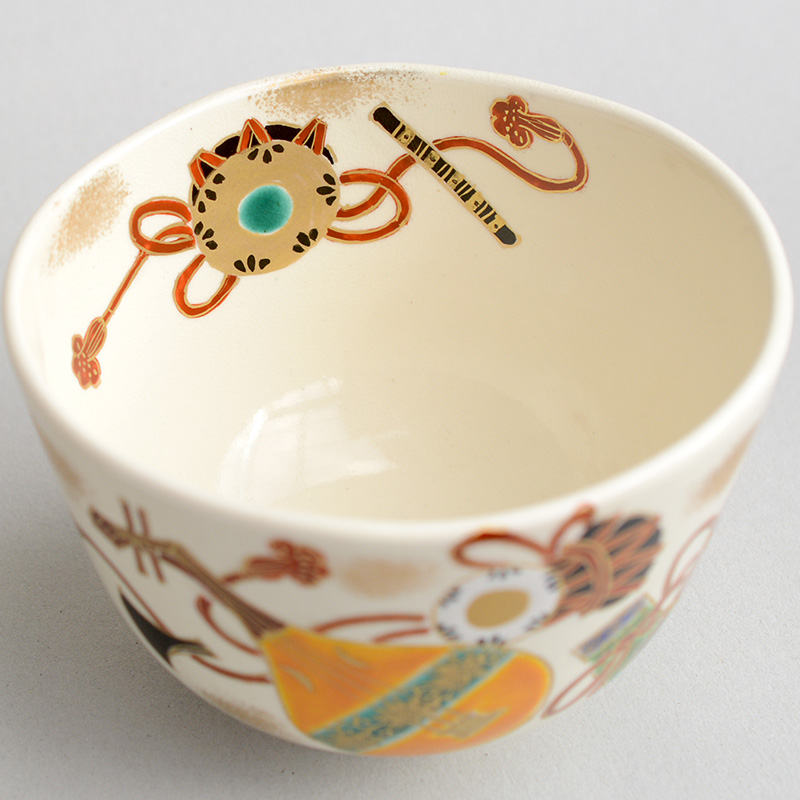 仁清 楽器茶碗 茶器＆茶道具 抹茶碗 - Sazen Tea