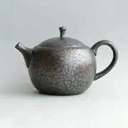 昭龍天目丸形後ろ手急須