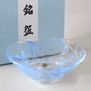 Glass Hira Chawan Hamon