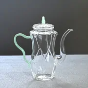 Tall Glass Teapot
