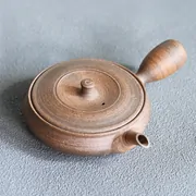  Kohokujyo Yakishime Hiragata Kyusu Small
