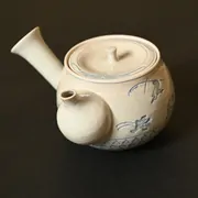 鳥獣戯画横手三島急須 左手用