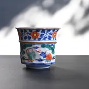 Shoami Iroe Karako Small Yunomi