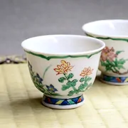 Iroe Shiki Kabenmon Gyokuro Teacup