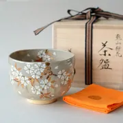 茶碗　乾山　桜花　山岡善高