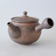 淳蔵 黒金彩小急須