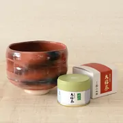 Akaraku Chawan & Ōbukucha set
