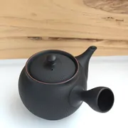 宝龍黒泥ビリ急須　左利き仕様