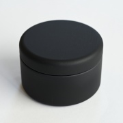Tea Caddy Matte Black Small