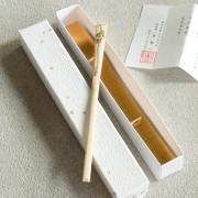 白竹茶杓鈴蒔絵