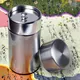 Silver Color Tea Caddy