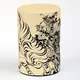 Rinpa Tiger Tea Caddy