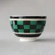 茶碗　仁清　市松