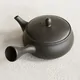玉光黒泥平袋型急須