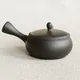 玉光黒泥平袋型急須