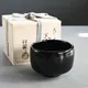 黒楽茶碗長次郎大黒写し