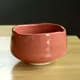 Minoyaki Aka Raku Chawan