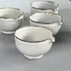 内山粉引片口