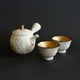 Shōryū Shiro Tenmoku Matte Teaset
