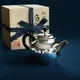 Silver Tsuchime Kokudan Tsumami Ushirode Kyusu 