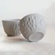 Kenji Carved Gray Teaset