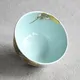 青磁茶碗 常照皇寺 九重桜