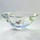 Glass Hira Chawan Hotarubukuro ni Hotaru