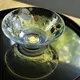 Glass Hira Chawan Hotarubukuro ni Hotaru