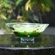 Glass Hira Chawan Hotarubukuro ni Hotaru