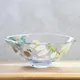 Glass Hira Chawan Hotarubukuro ni Hotaru
