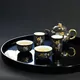 Platinum Morikin Budouzu Aochibumon Teaset