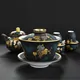 Platinum Morikin Budouzu Aochibumon Teaset
