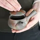 仁 炭化火襷急須