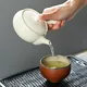 Taisen White Hiragata Yokode Kyusu